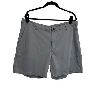 Zelos Men's Hybrid 6.5" Inseam Shorts Size 40 Gray Outdoors